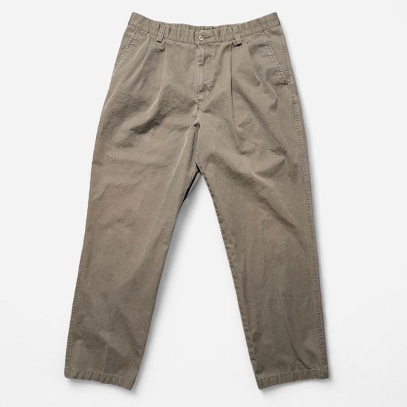 Dockers Classic Fit Khaki Pants Brown Size 38x34 - Picture 1 of 6